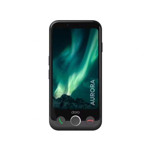 Doro Aurora 11 – 4,5" Android 14, Dual SIM, 4G, 4/64 GB, grafit