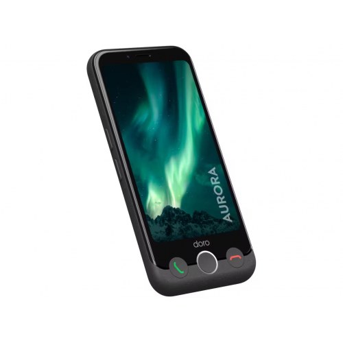 Doro Aurora 11 – 4,5" Android 14, Dual SIM, 4G, 4/64 GB, grafit