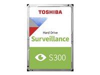 Harddisk Toshiba S300 overvågning 2 TB 3,5" SATA 6 Gb/s 5400 rpm billede