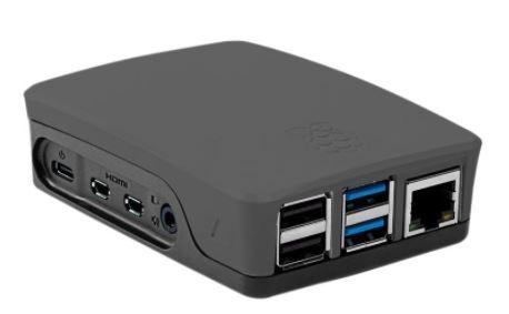 Etui til Raspberry Pi – sort/grå (ABS)