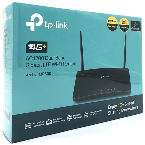 WiFi router TP-Link Archer MR600 4G Cat6 AC1200 Dual Band