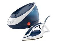 Dampstation strygejern Tefal Pro Express Protect GV9221 – 2.600 W, hvid/blå
