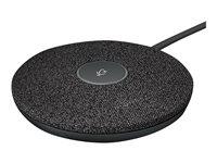 Konferencemikrofon Logitech Rally Mic Pod, kablet, omni, sort billede