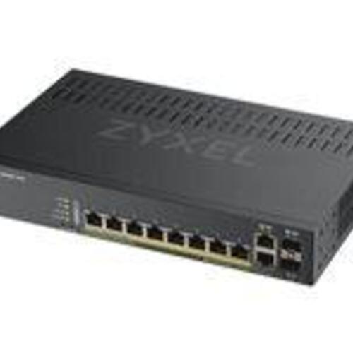 Netværksswitch Zyxel GS1920-8HPv2 – 8 porte Gigabit PoE+