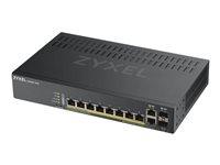 Netværksswitch Zyxel GS1920-8HPv2 – 8 porte Gigabit PoE+