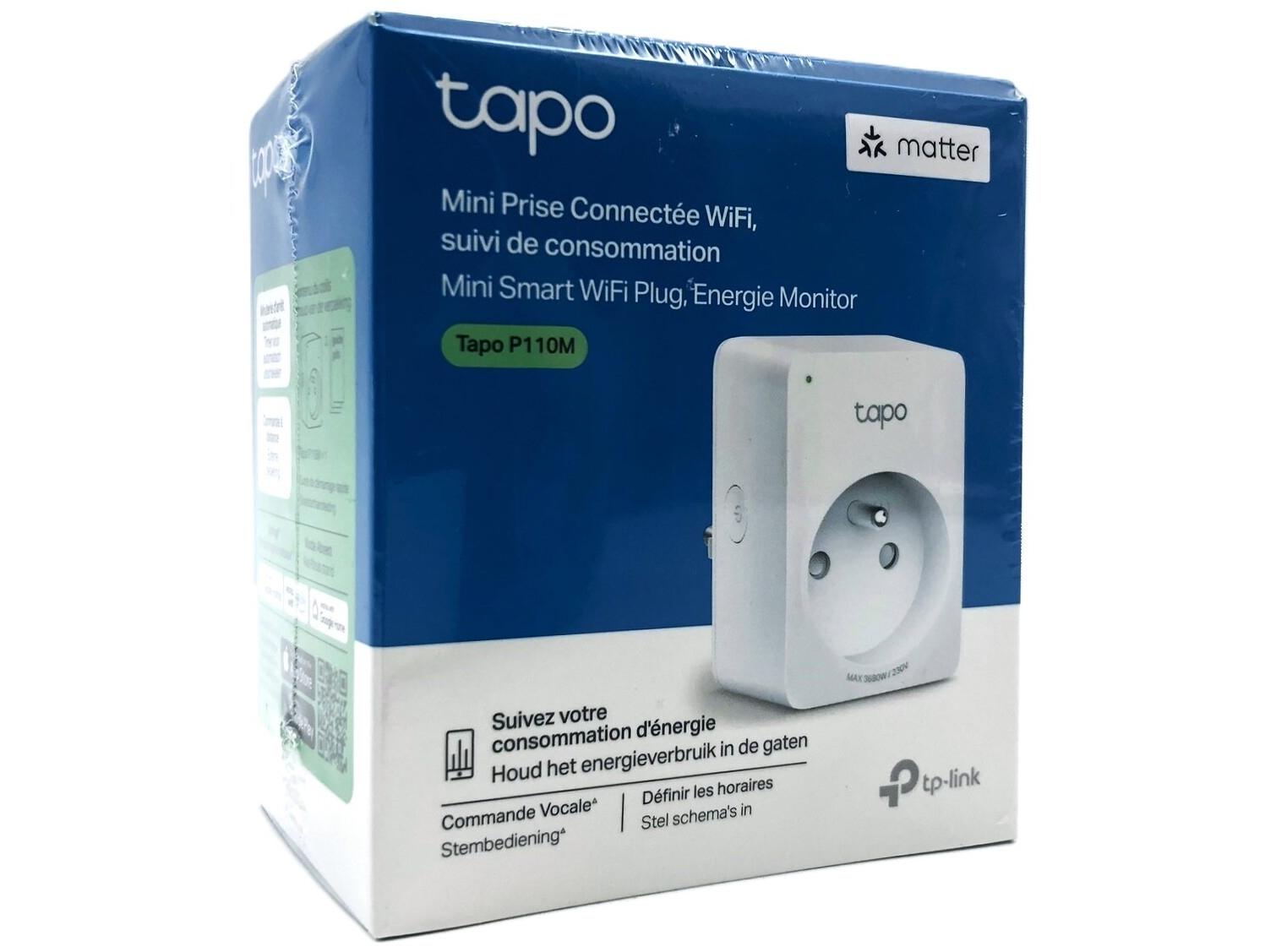 Smart stik Wi?Fi TP?Link Tapo P110M med energiovervågning
