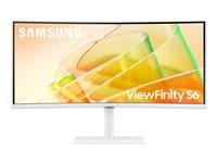 Skærm Samsung ViewFinity S6 34" kurvet UWQHD 100 Hz (Thunderbolt 4)