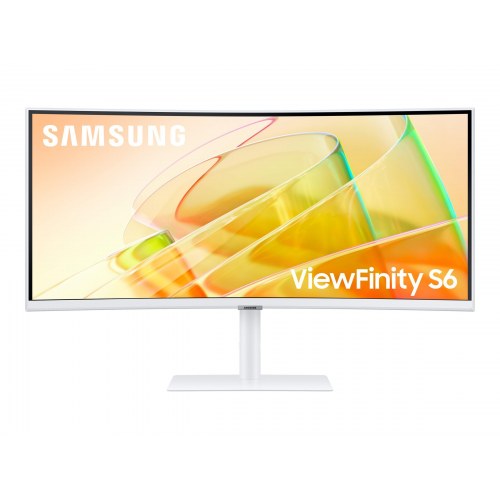 Skærm Samsung ViewFinity S6 34" kurvet UWQHD 100 Hz (Thunderbolt 4)