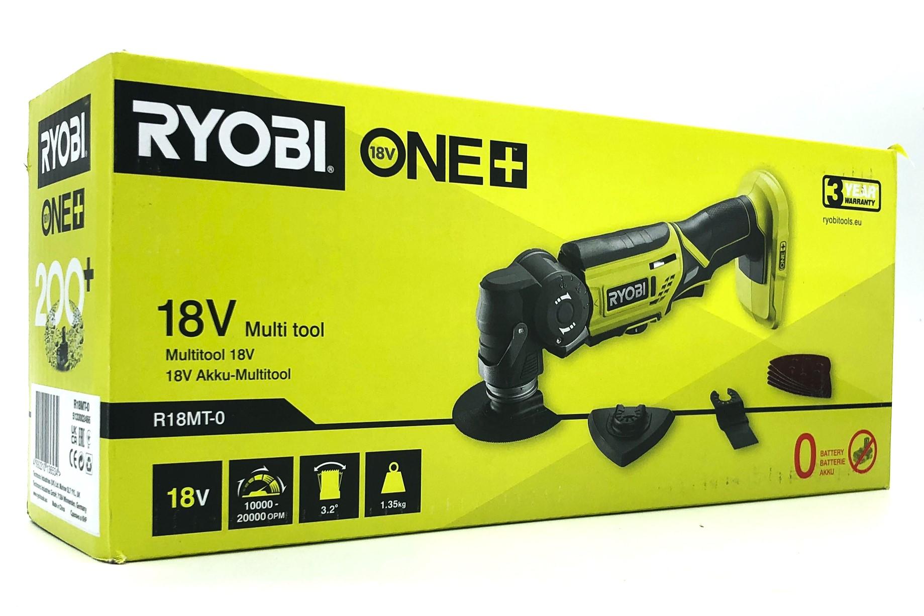Multiværktøj 18V Ryobi One+ R18MT-0 - uden batteri