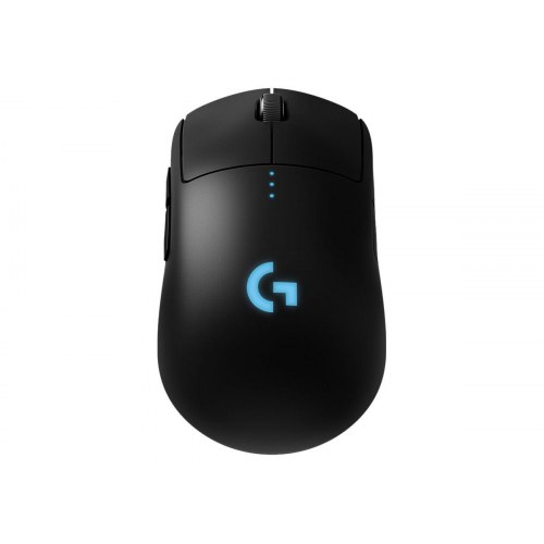 Gaming mus Logitech G Pro, optisk, trådløs, sort