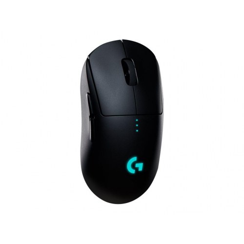 Gaming mus Logitech G Pro, optisk, trådløs, sort