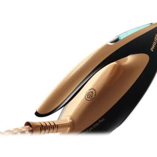 Dampstation strygejern Philips PerfectCare Elite Plus GC9682, 2.700 W – sort/brun