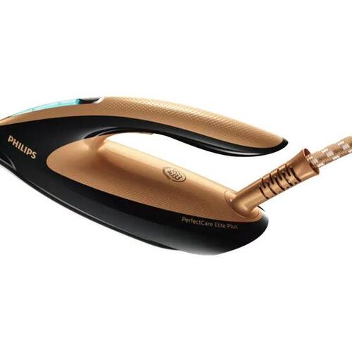 Dampstation strygejern Philips PerfectCare Elite Plus GC9682, 2.700 W – sort/brun