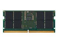 Kingston ValueRAM - DDR5 - modul - 16 GB - SO DIMM 262-PIN - 5600 MT/s / PC5-44800 - CL46 - 1.1 V - ikke bufferet - on-die ECC