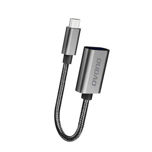 USB-C til USB-A adapter - Dudao L15T, sølv
