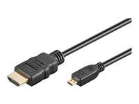 HDMI-kabel med Ethernet Goobay - HDMI til Micro HDMI, 2 m, sort billede