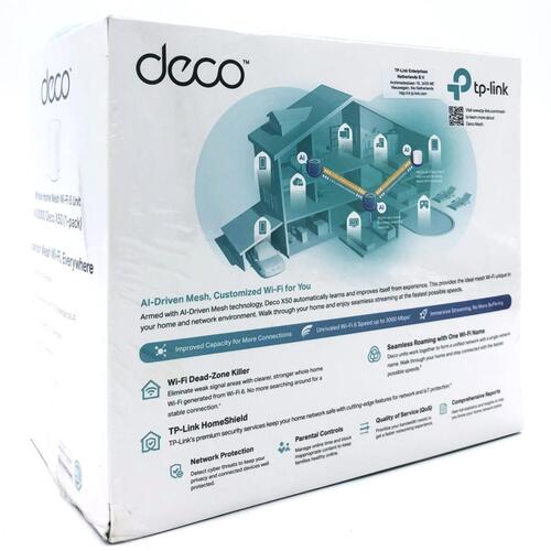 Wi-Fi 6 mesh system TP-Link Deco X50 (desktop, 1 pak)