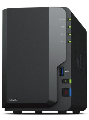 NAS server Synology DiskStation DS223 - 2-bay desktop billede