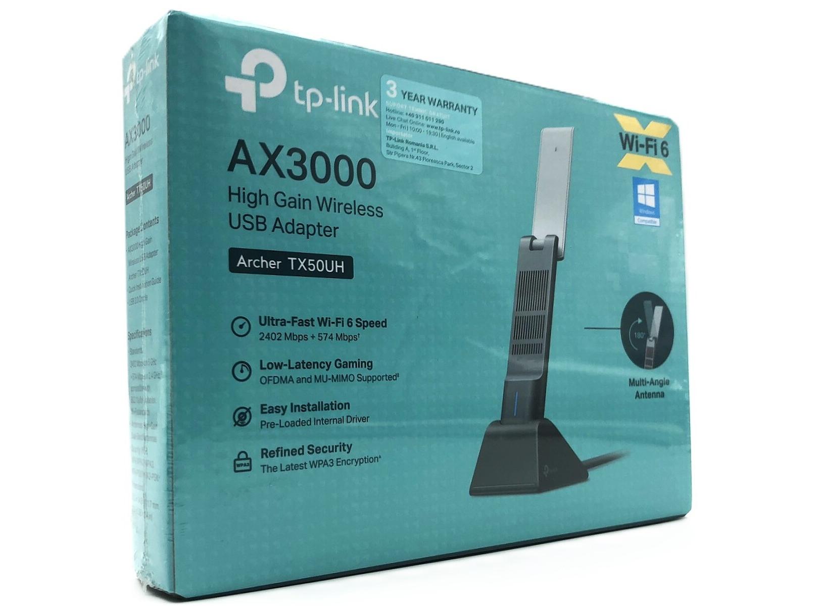 Wi?Fi 6 USB netværksadapter TP-Link Archer TX50UH (USB 3.0) billede