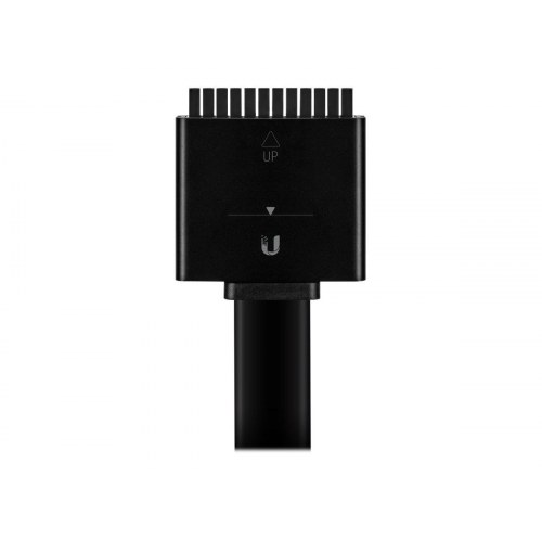 Strømkabel fladt 1,5 m - Ubiquiti UniFi SmartPower, sort