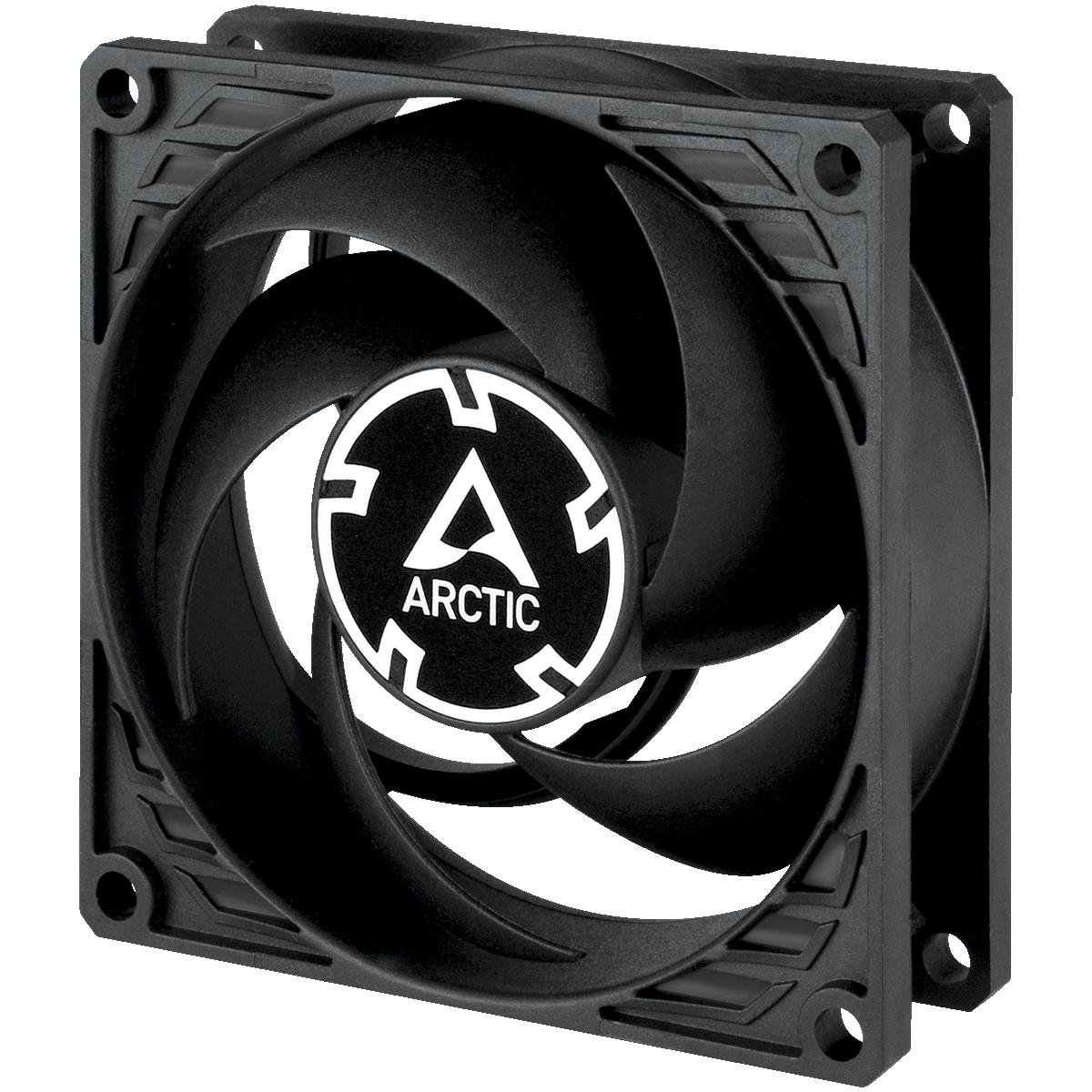 Kabinetblæser ARCTIC P8 Max 80 mm PWM - sort (1-pak) billede