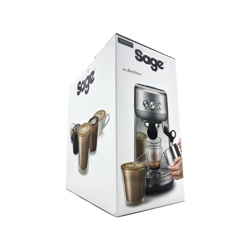 Espressomaskine Sage the Bambino – sort trøffel (SES450)