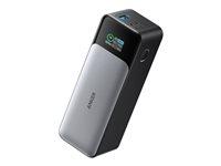 Powerbank Anker 737 24.000 mAh - 1x USB-A + 2x USB-C - sort billede
