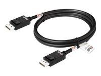 DisplayPort kabel 1,6 m – Club3D DP 2.1 (han/han) billede