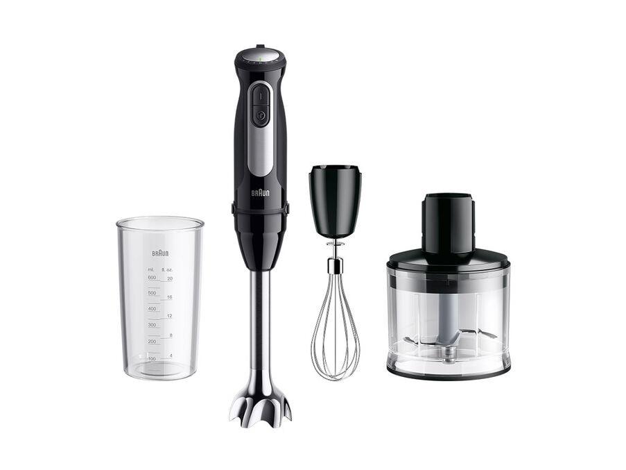 Stavblender Braun MultiQuick 5 Pro MQ 55236 M, 0,6 l, 1000 W, sort billede