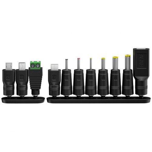 Strømforsyning 27 W - Goobay universal adapter (sort)