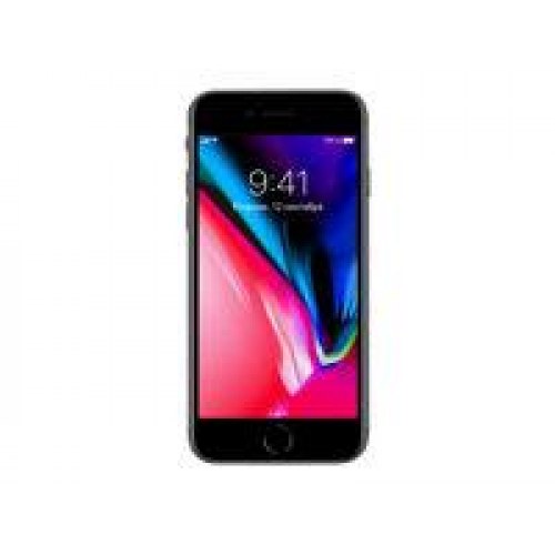 Apple iPhone 8 64 GB – Space Grey (T1A, meget god stand) (RENOVERET)