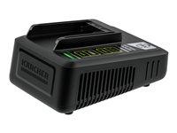 Batterioplader 18 V - Kärcher hurtiglader med vægmontering billede