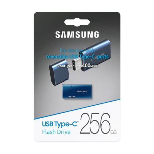 USB stick Samsung 256 GB USB-C 3.2 Gen 1 – Blå (MUF-256DA)