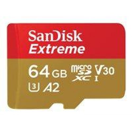 Hukommelseskort SanDisk Extreme microSDXC 64 GB (170 MB/s)