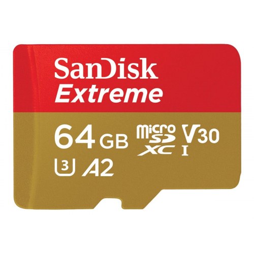 Hukommelseskort SanDisk Extreme microSDXC 64 GB (170 MB/s)