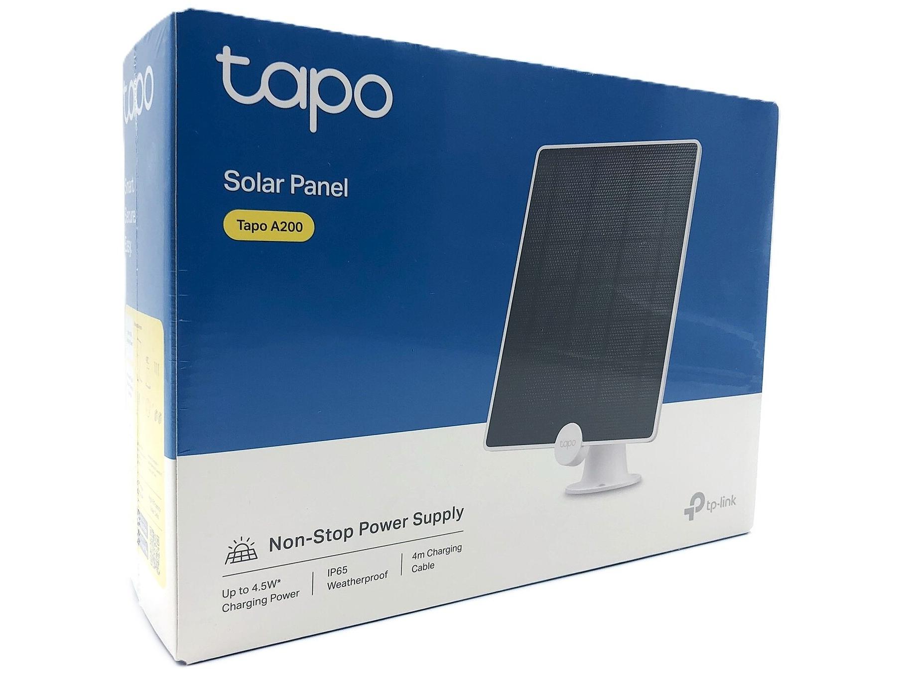 Solpanel til overvågningskamera  TP-Link Tapo A200, 4,5 W, IP65