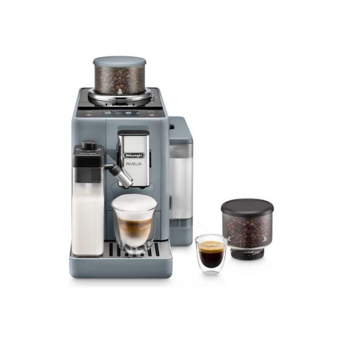Espressomaskine De’Longhi Rivelia EXAM440.55.G – automatisk, Pebble gray