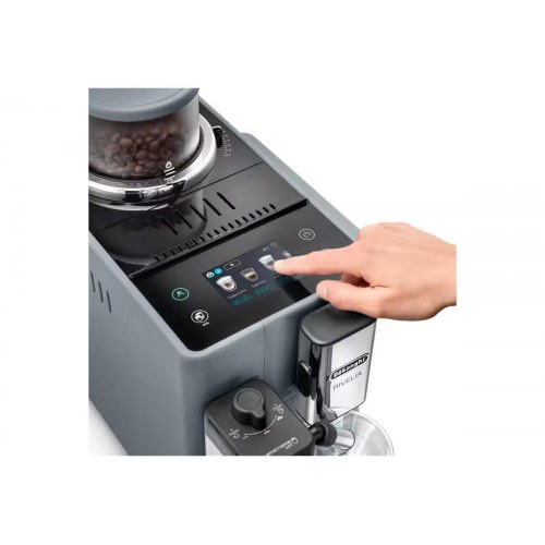 Espressomaskine De’Longhi Rivelia EXAM440.55.G – automatisk, Pebble gray