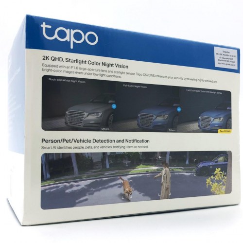 Overvågningskamera udendørs TP-Link Tapo C520WS 2K QHD (2560 × 1440)