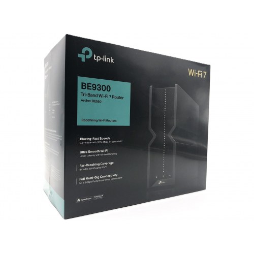 Wi?Fi 7 router TP-Link Archer BE550 V1 - tri-band, 2,5G LAN
