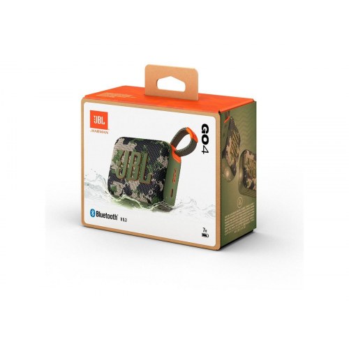 Bluetooth-højttaler JBL Go 4 – grøn camouflage