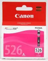 Blækpatron Canon CLI-526 M magenta - 9 ml, op til 525 sider billede
