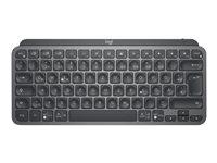 Tastatur Logitech MX Keys Mini – trådløst, nordisk layout, grafit