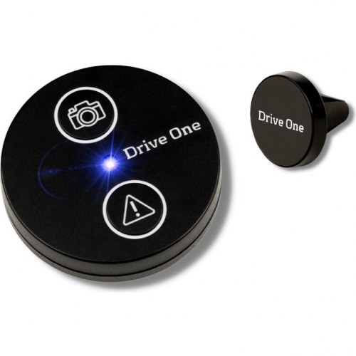 Trafikalarm med GPS – Needit Drive One, sort