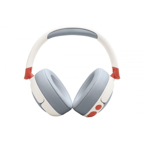 Hovedtelefoner børn JBL Junior 470NC – trådløs/med kabel – grå/orange/hvid