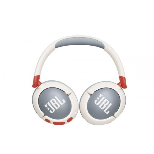 Hovedtelefoner børn JBL Junior 470NC – trådløs/med kabel – grå/orange/hvid