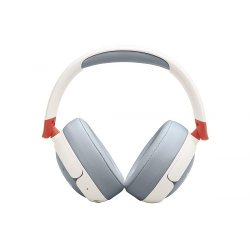 Hovedtelefoner børn JBL Junior 470NC – trådløs/med kabel – grå/orange/hvid