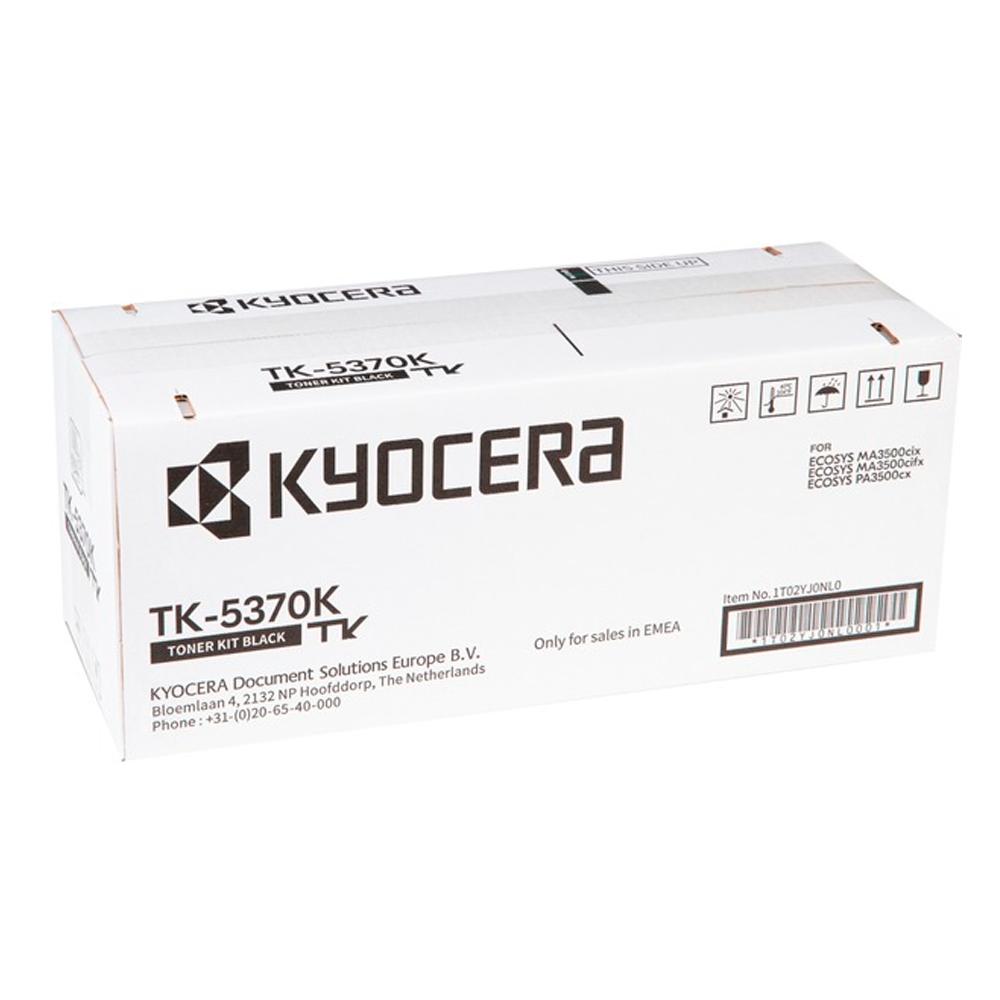 Toner til printer - Kyocera TK-5370K sort, 7.000 sider billede