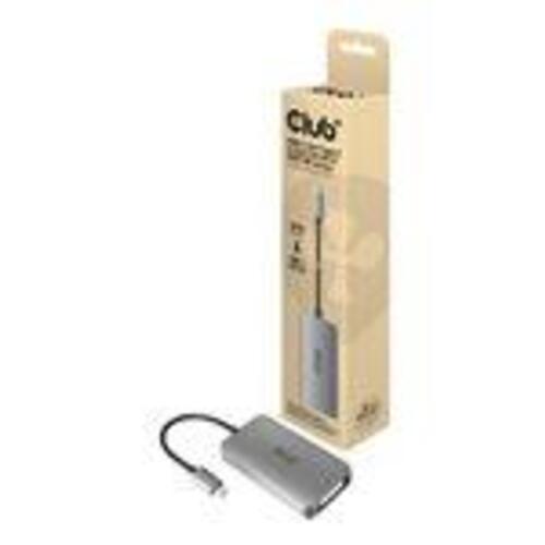 USB-C til DVI-I videoadapter 4K – Club 3D, grå