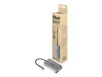 USB-C til DVI-I videoadapter 4K – Club 3D, grå